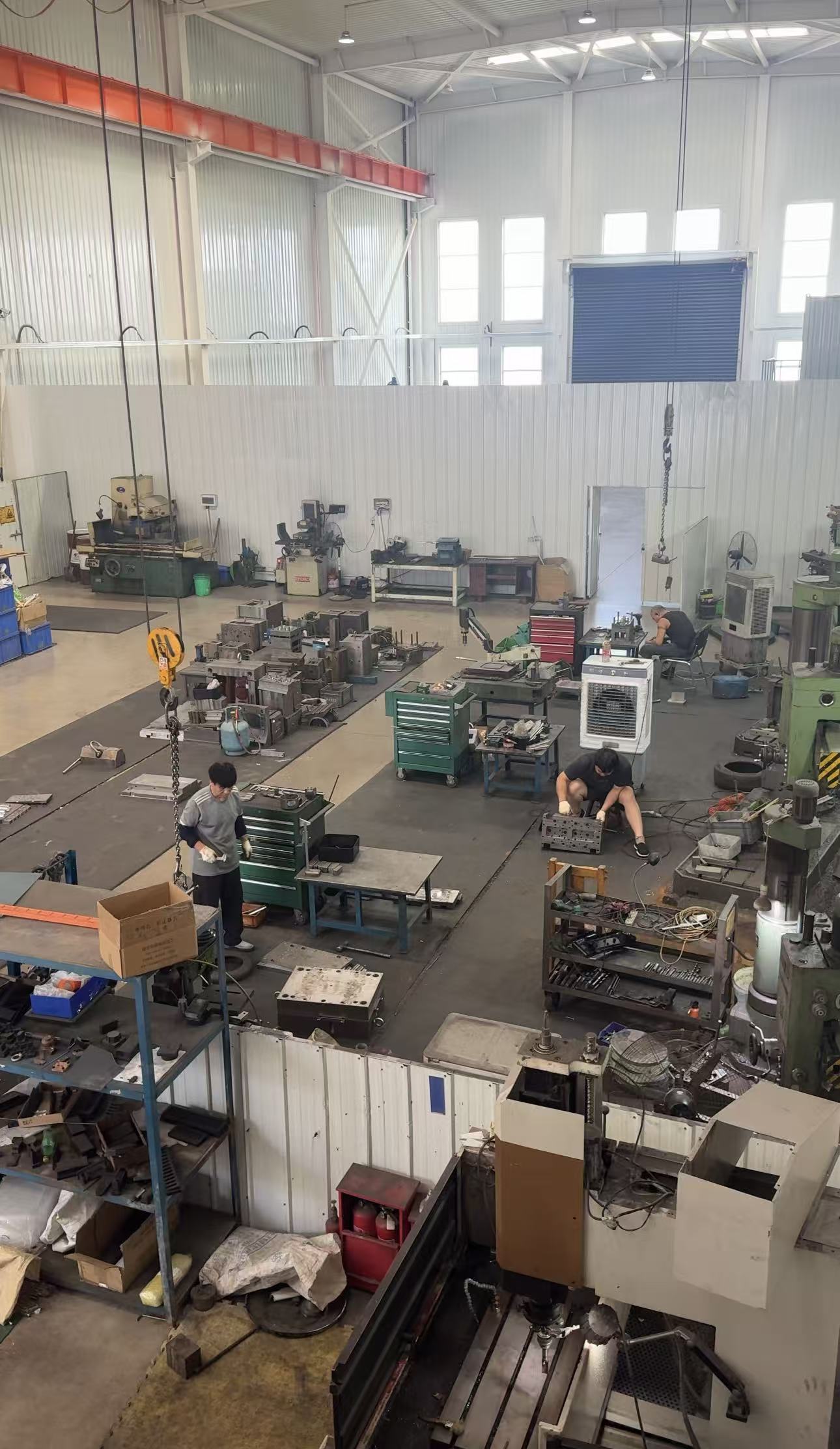 Mold machining & assembly workshop